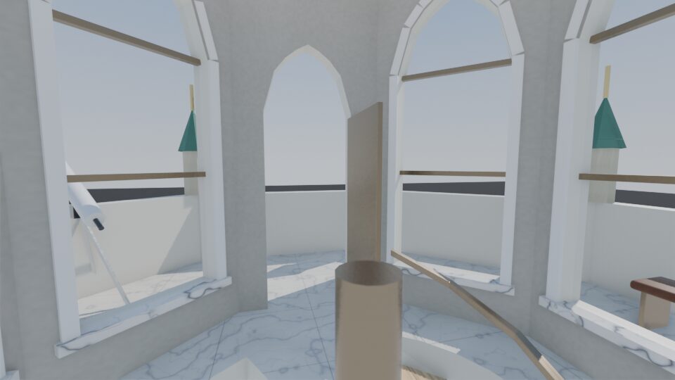 The observatory at the top of the Woolworth Pinnacle