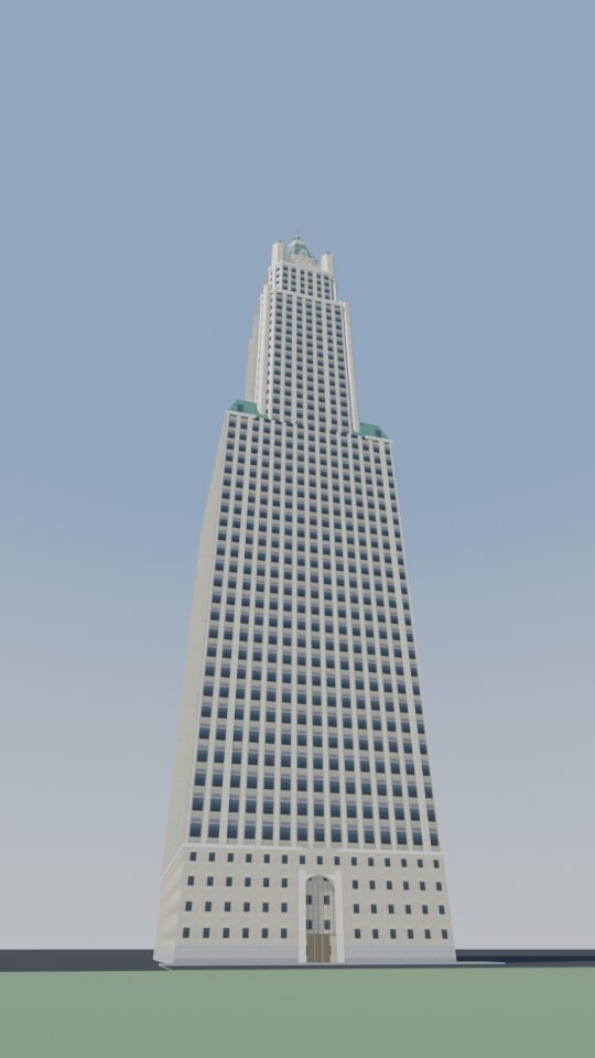 The Woolworth Building from Broadway