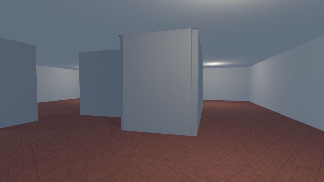 Pedestal lobby, render